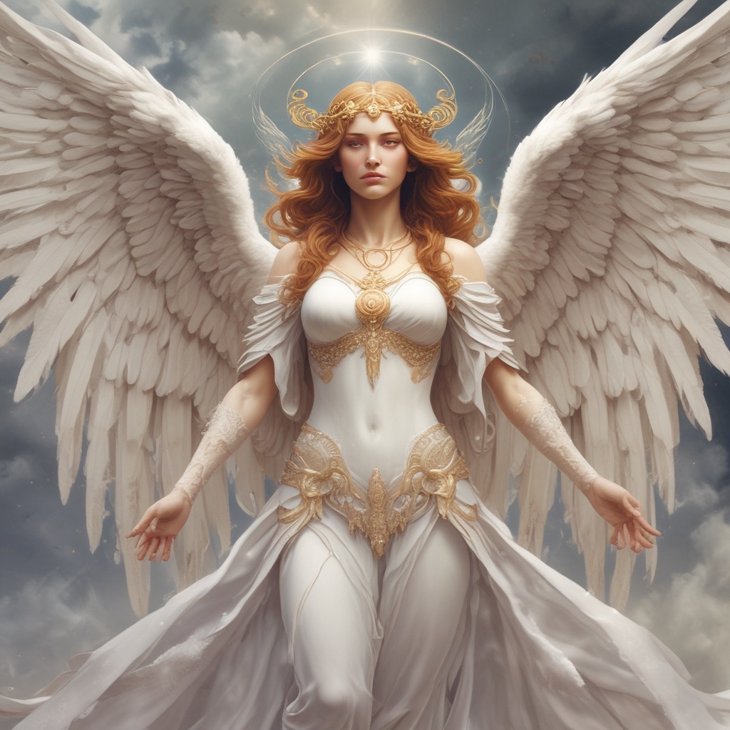 Seraphi in angel form