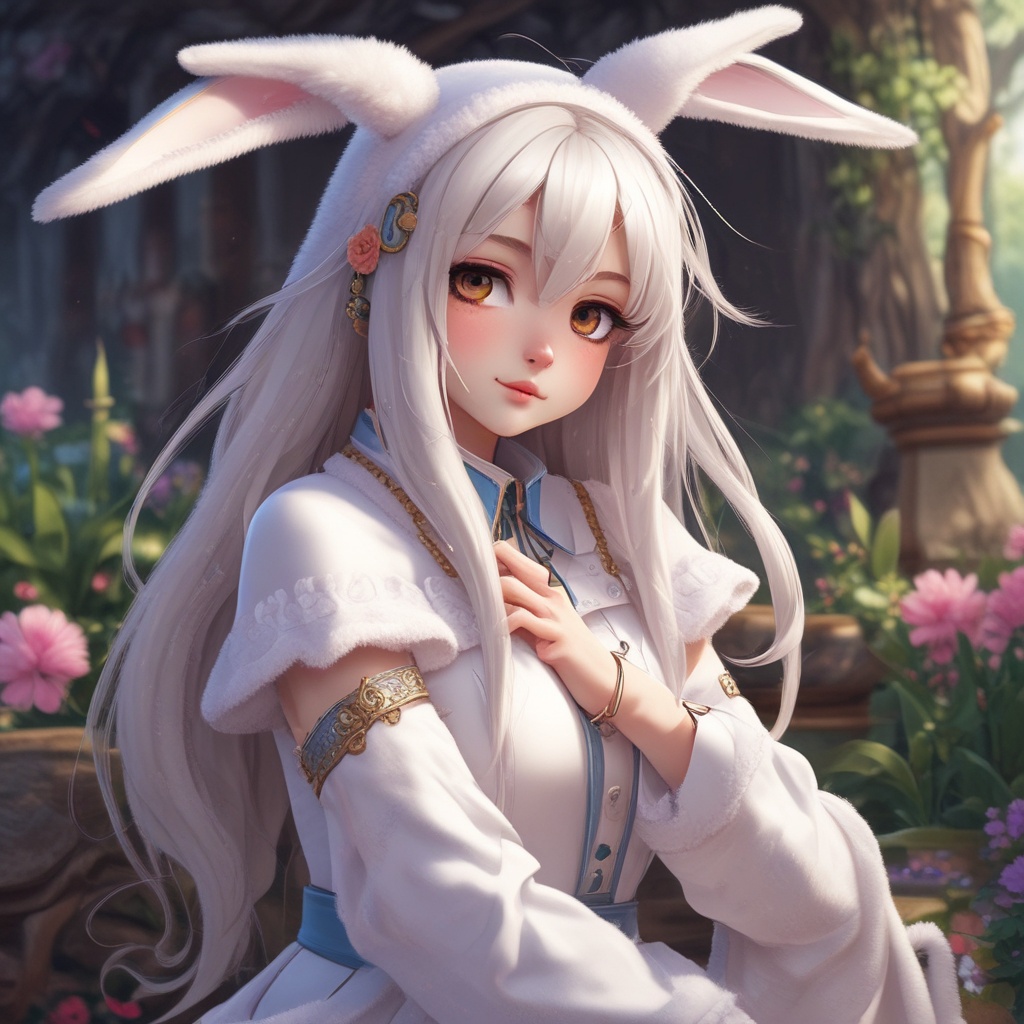 Seraphi in bunny costume